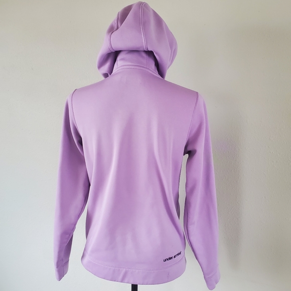 UNDER ARMOUR Lavendar Hoodie - Size S (EUC) - Picture 3 of 8